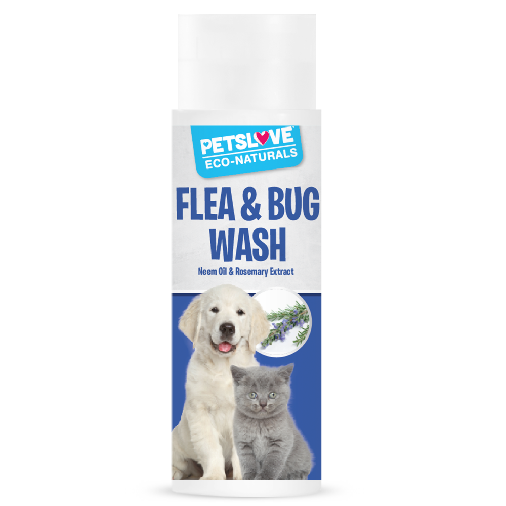 Natural Flea and Bug Wash with Neem oil and Rosemary