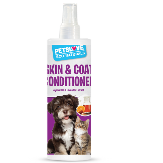 Natural Skin and Coat Conditioner Spray with Lavender and Jojoba Oil